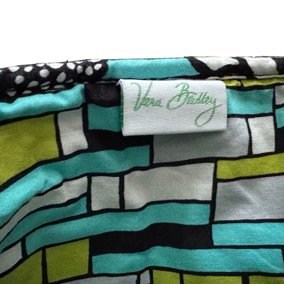 Vera Bradley IPad Case Laptop Bag 13.5x10' Blue Floral Island Blooms - Picture 3 of 5